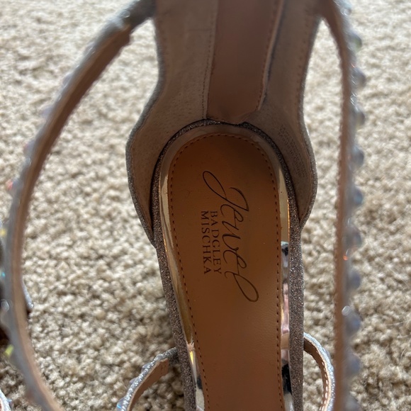 Badgley Mischka NWOT Jewel Badgley Mischka Women's Owen Heeled Sandal Size 9 - Picture 5 of 7